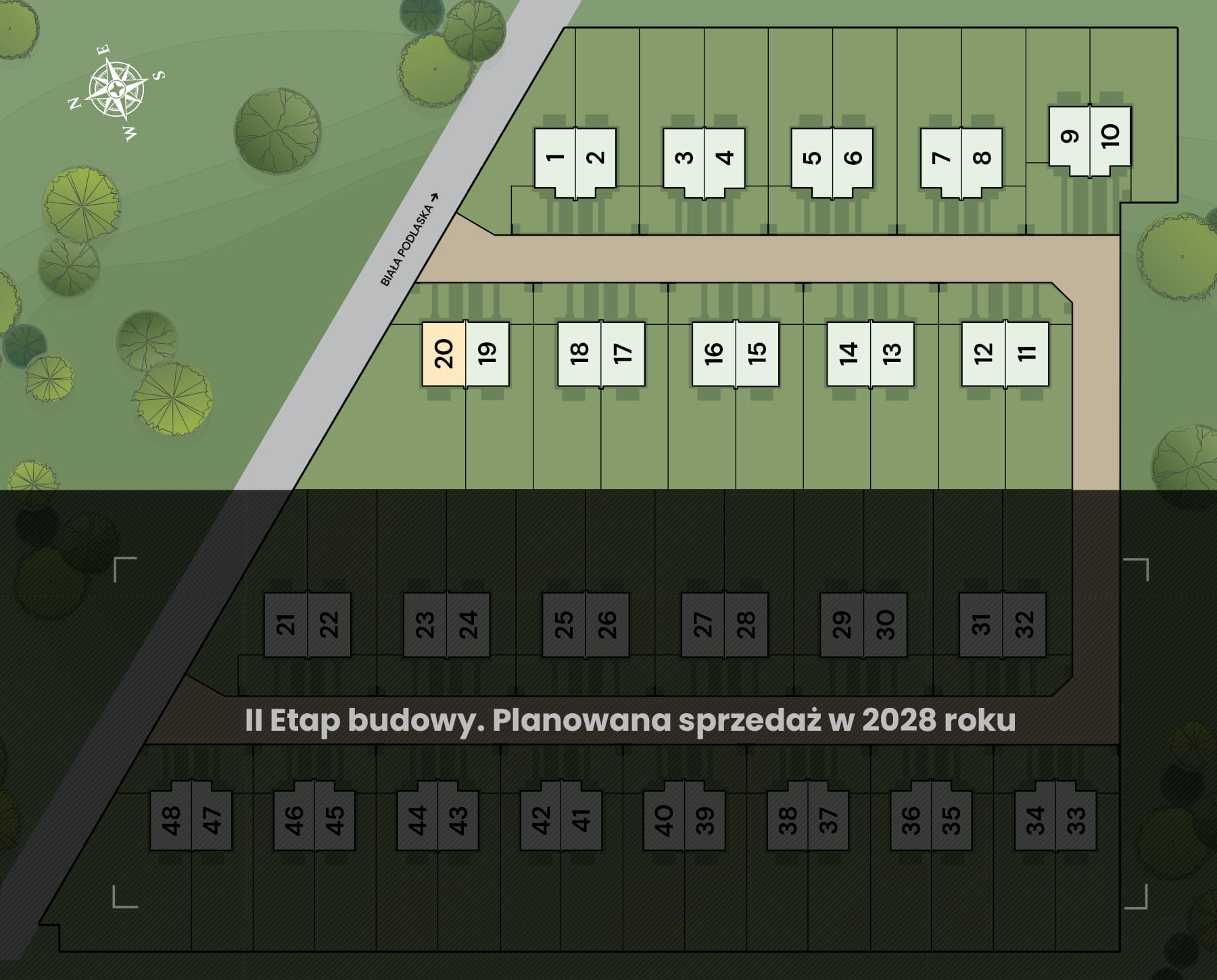 wizualizacja domow blizniaczych osiedle terebela biala podlaska